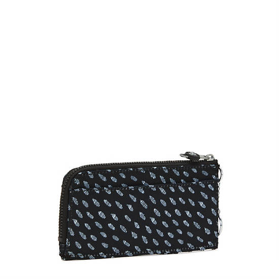 Kipling Dafni Printed Wallet Plånbok Svarta Vita | SE 1040BE